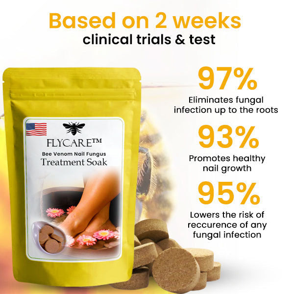 FLYCARE™ Bee Venom Nail Fungus Treatment Soak ⏰ SALE ENDS IN 10 MINUTES ⏰