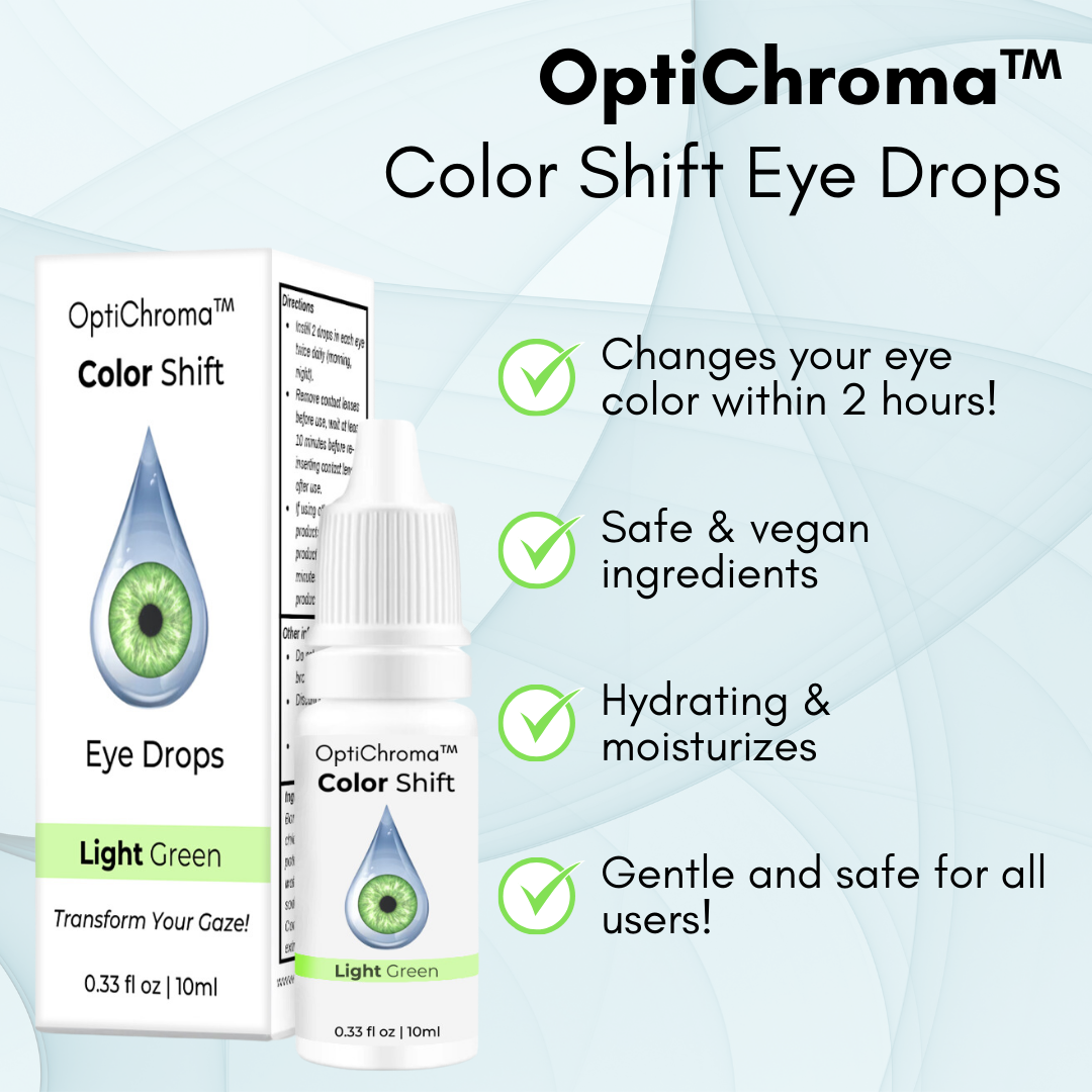 OptiChroma™ Color Shift Eye Drops - Grab your 50% discounts today!