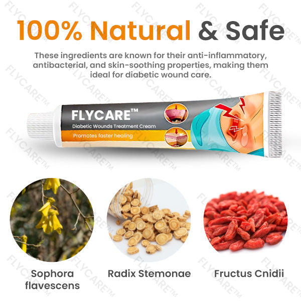 FLYCARE™ Diabetic Wounds Treatment Cream