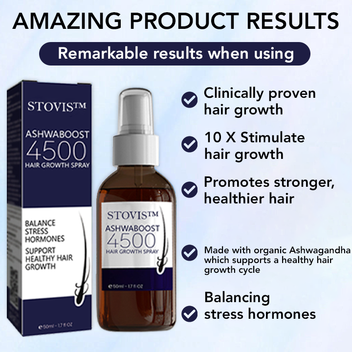 STOVIS™ Ashwagandha 4500 Hair Growth Spray