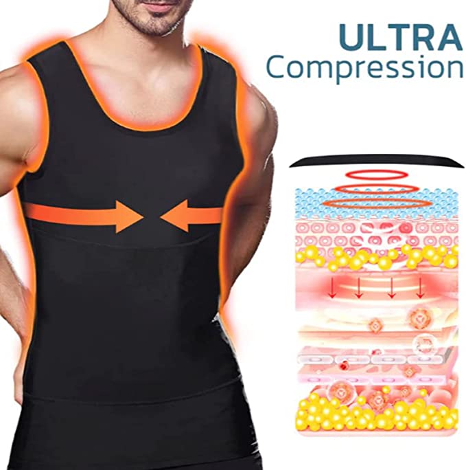 MenSlimX Gynecomastia Compression TankTop