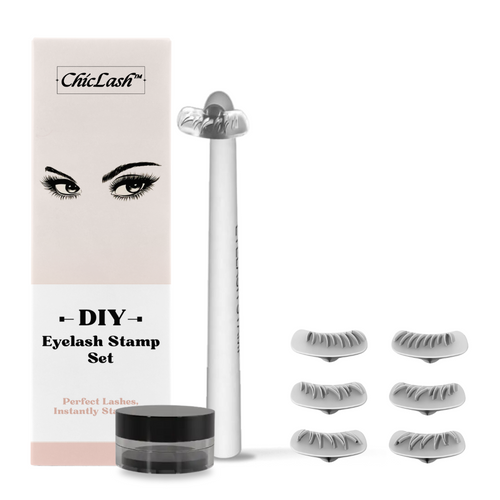 ChicLash™ DIY Eyelash Stamp Set - 80% Limited Discounts with 30-days Money-Back Guarantee!