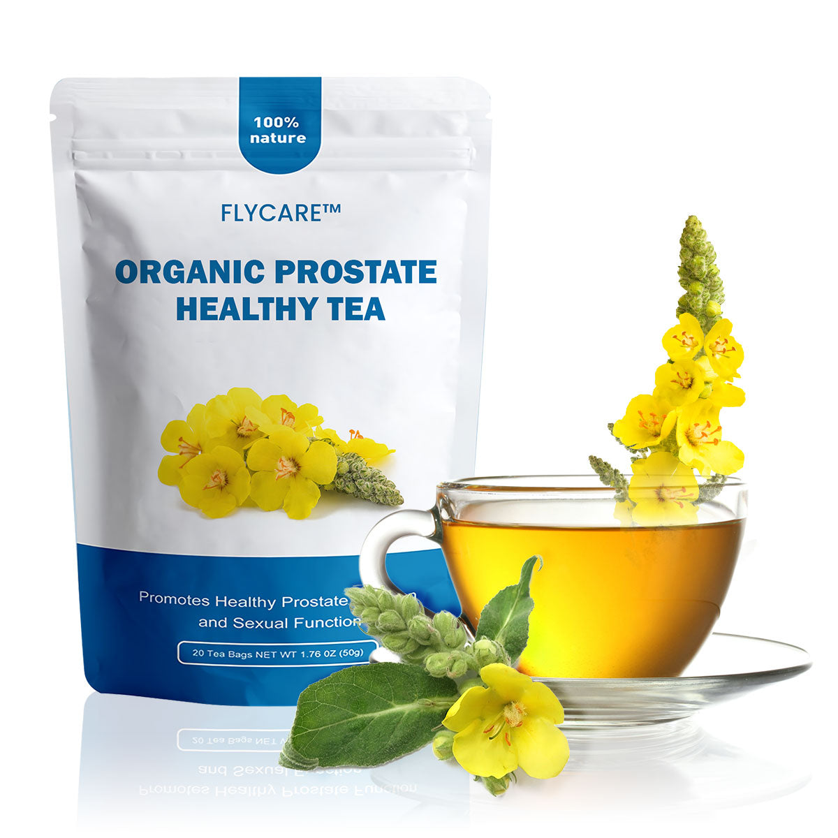 FLYCARE™ Organic Prostate Healthy Tea 🔥 Last Day Sale Off 70%🔥