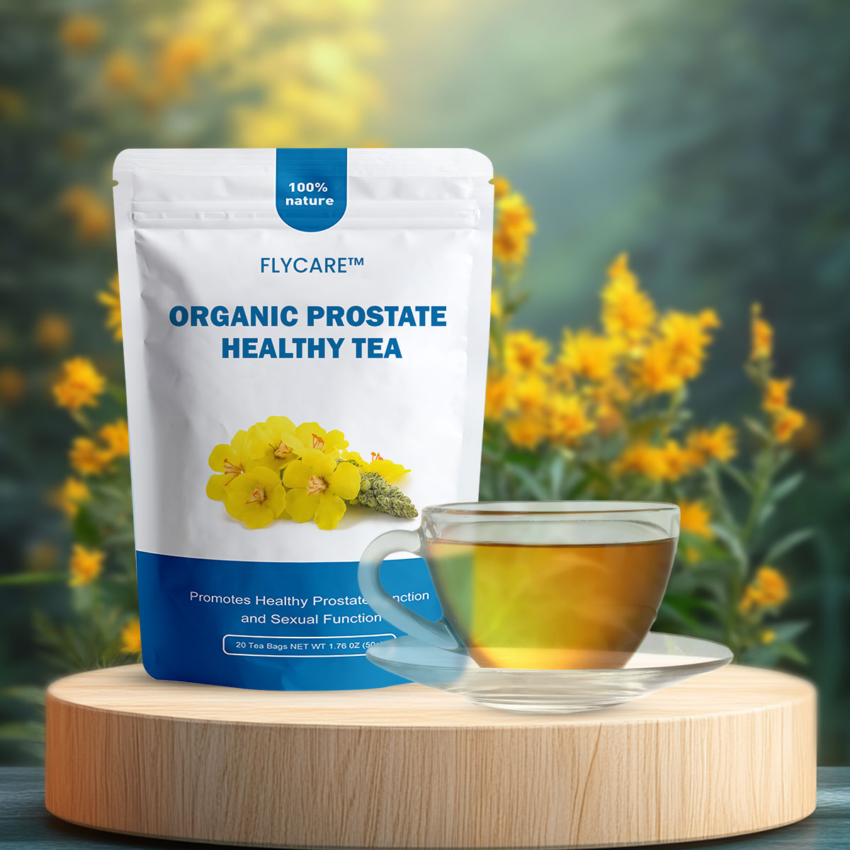 FLYCARE™ Organic Prostate Healthy Tea 🔥 Last Day Sale Off 70%🔥