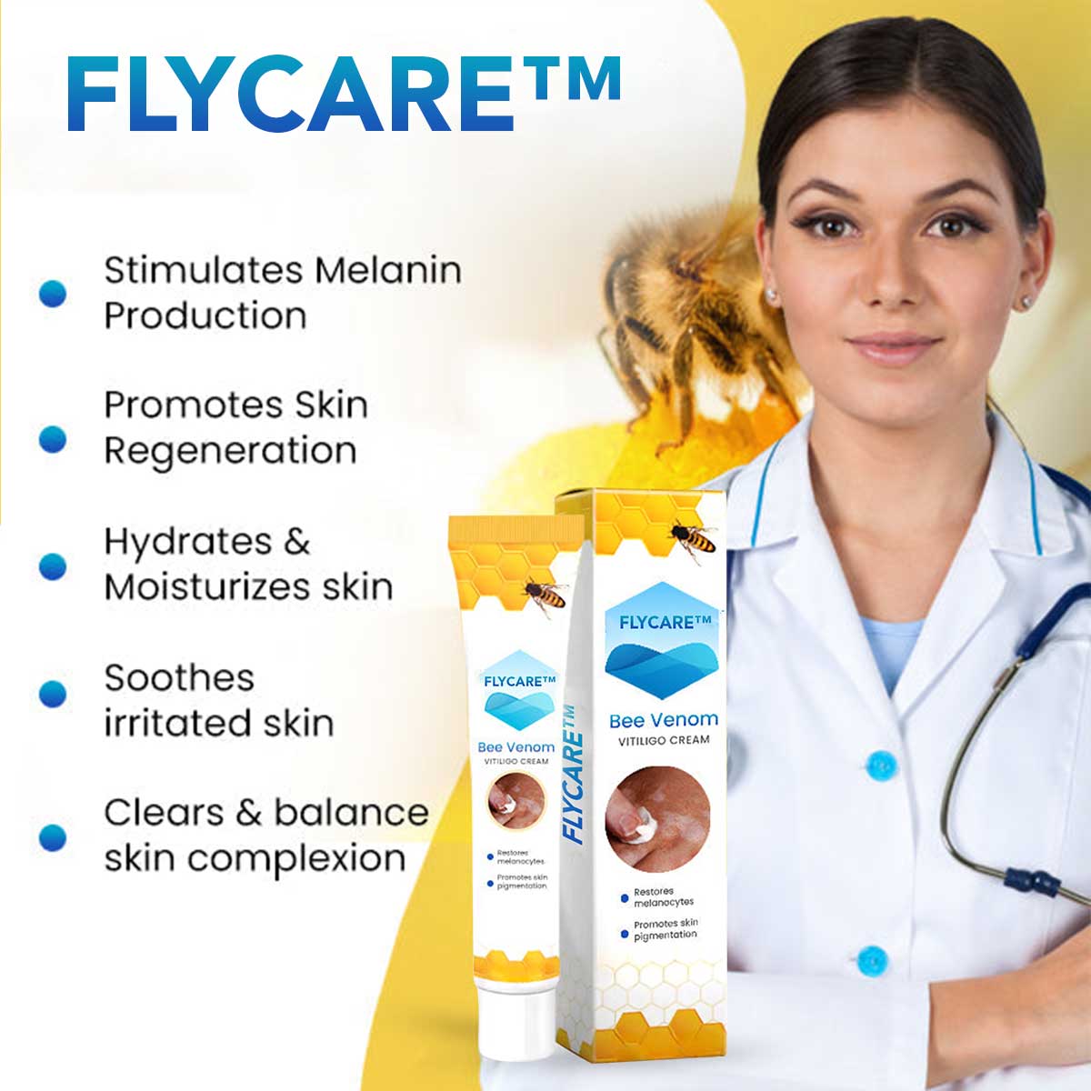 FLYCARE™ Bee Venom Vitiligo Cream