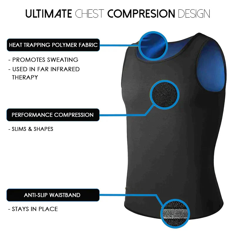 MenSlimX Gynecomastia Compression TankTop