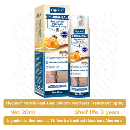 FLYCARE™ PsoriaHeal Bee Venom Psoriasis Treatment Spray 🔥 Last Day Sale Off 80%🔥