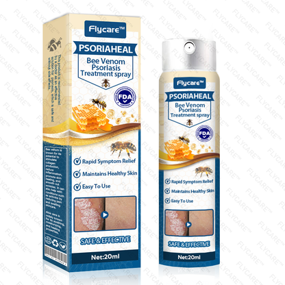 FLYCARE™ PsoriaHeal Bee Venom Psoriasis Treatment Spray 🔥 Last Day Sale Off 80%🔥