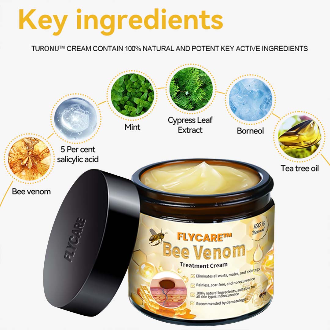 FLYCARE™ Advanced Bee Venom Skin Treatment Cream（𝐴𝐴𝐷 𝑅𝑒𝑐𝑜𝑚𝑚𝑒𝑛𝑑𝑒𝑑）