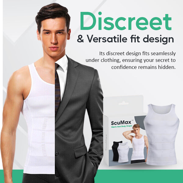 ScuMax™ Men’s Vest Body Shaper