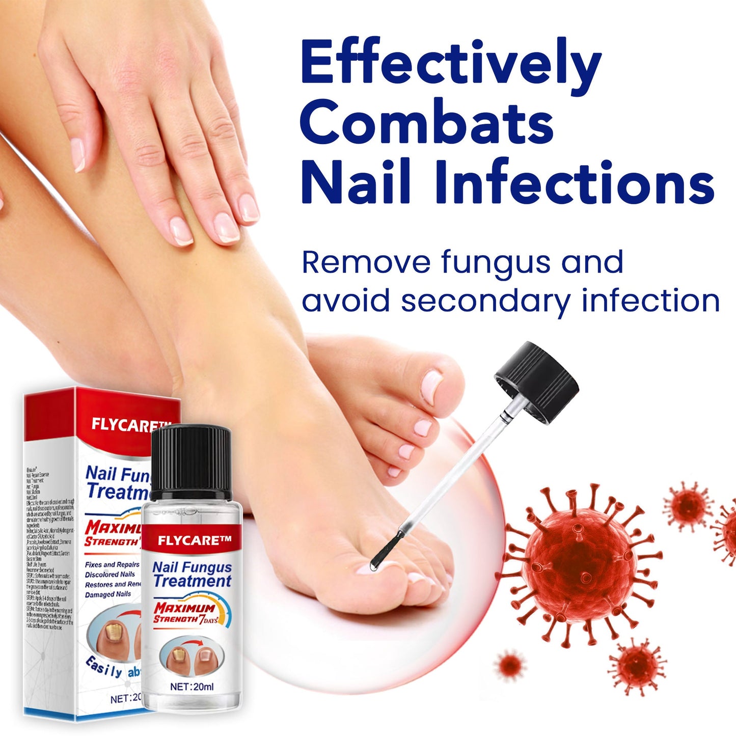 FLYCARE™ Nail Fungus Treatment Serum 🔥 Limited-time offer🔥